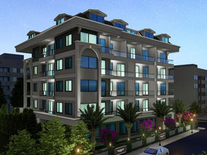 公寓 1 卧室 57 平方米，位于土耳其阿拉尼亚 — 来自开发商和业主的房地产搜索引擎 GEOLN.COM. 照片 2