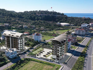 公寓 1 卧室 48 平方米，位于土耳其阿拉尼亚 — 来自开发商和业主的房地产搜索引擎 GEOLN.COM. 照片 12