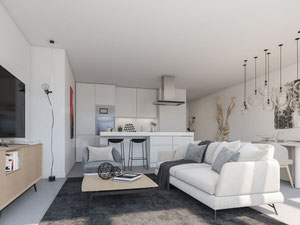 公寓 3 间卧室 124 平方米，位于西班牙新黄金地带 — 来自开发商和业主的房地产搜索引擎 GEOLN.COM. 照片 15