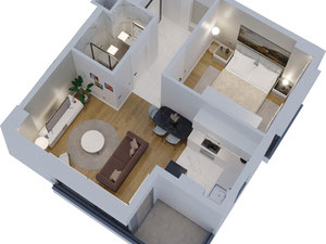 公寓 1 卧室 51 平方米，位于土耳其阿拉尼亚 — 来自开发商和业主的房地产搜索引擎 GEOLN.COM. 照片 15