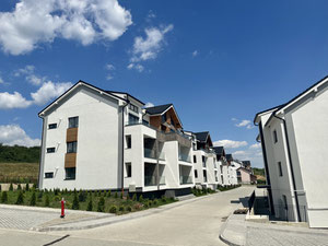 Real estate in Wohnung zum Verkauf in Sibiu - luxuriöse Ausstattung, 2 Zimmer + Balkon - Fußbodenheizung — look at the real estate search engine GEOLN.COM. Photo 4