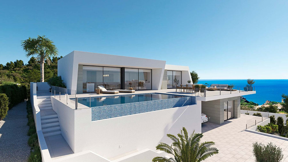 فيلا 3 غرف نوم 152 متر مربع في بينيتاشيل ، إسبانيا — ابحث عن عقار قيد الإنشاء أو عقار معاد بيعه مباشرة من المطورين والملاك GEOLN.COM. صورة فوتوغرافية 1