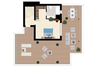 顶层公寓 3 间卧室 193 平方米，位于西班牙洛斯阿克罗斯 — 来自开发商和业主的房地产搜索引擎 GEOLN.COM. 照片 24