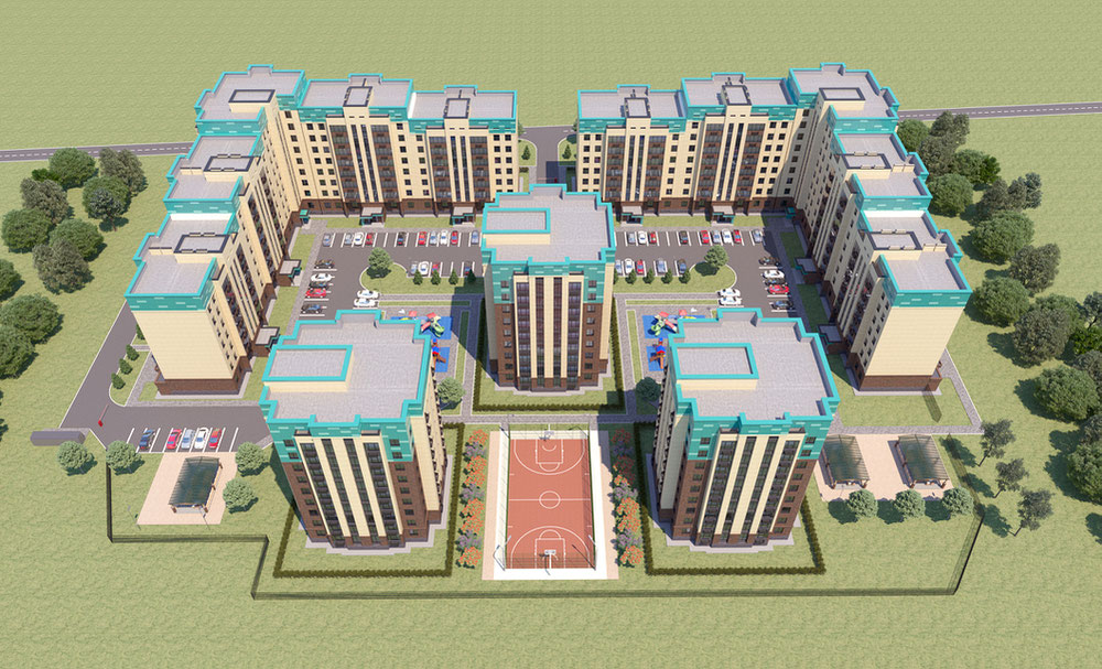 Immobilien in Millennium in Aktobe — Schauen Sie sich die Immobiliensuchmaschine GEOLN.COM an. Foto 1