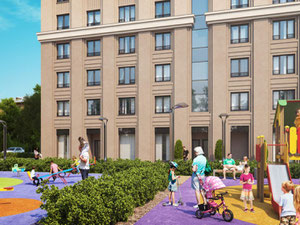 房地产在 ЖК Октябрьское поле — look at the real estate search engine GEOLN.COM. 照片 6