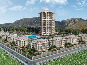 公寓 1 卧室 46 平方米，位于土耳其阿拉尼亚 — 来自开发商和业主的房地产搜索引擎 GEOLN.COM. 照片 20