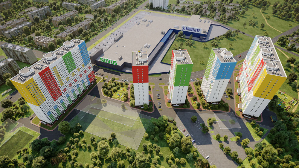 房地产在 Atlant on Kievskaya — look at the real estate search engine GEOLN.COM. 照片 1