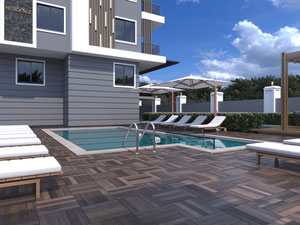 公寓 1 卧室 55 平方米，位于土耳其阿拉尼亚 — 来自开发商和业主的房地产搜索引擎 GEOLN.COM. 照片 5