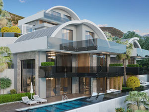 Villa 5 bedrooms 300 m² in Alanya, Turkey — Find off-plan property or real estate resale directly from developers and owners GEOLN.COM. Photo 26