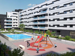 房地产在 Residencial Carabanchel 10 — look at the real estate search engine GEOLN.COM. 照片 4