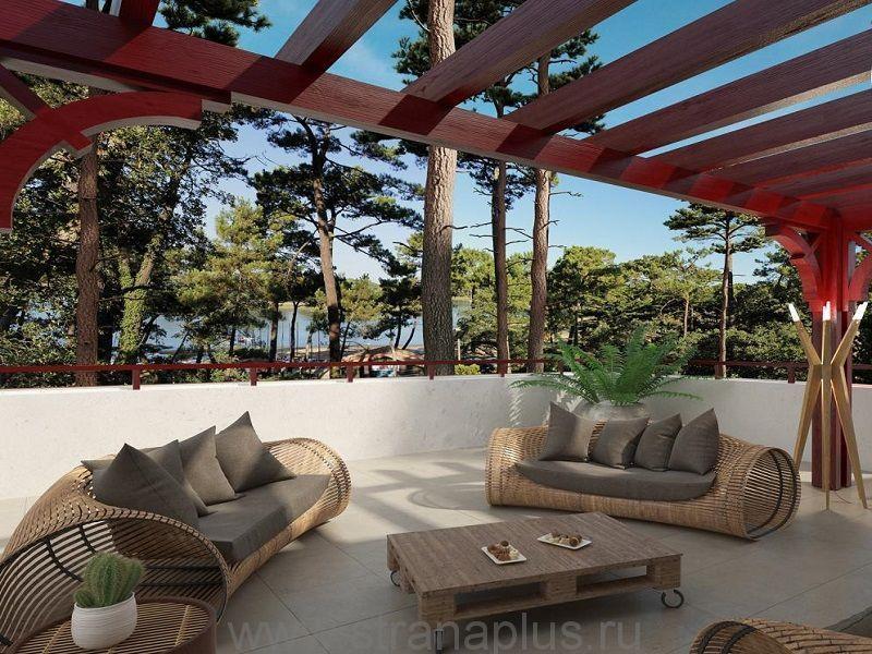 湖边的公寓，在法国的海边，里昂德朗德 — 来自开发商和业主的房地产搜索引擎 GEOLN.COM. 照片 1