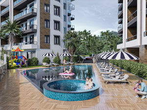 Apartment 1 bedroom 62 m² in Alanya, Turkey — Find off-plan property or real estate resale directly from developers and owners GEOLN.COM. Photo 4