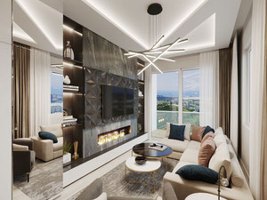 公寓 1 卧室 40 平方米，位于土耳其阿拉尼亚 — 来自开发商和业主的房地产搜索引擎 GEOLN.COM. 照片 23