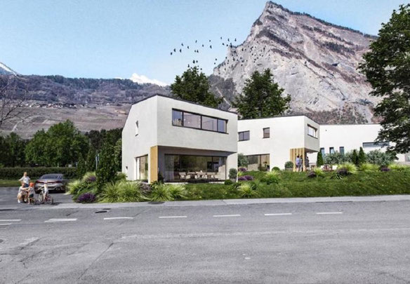 Maison individuelle jumelle a Leytron