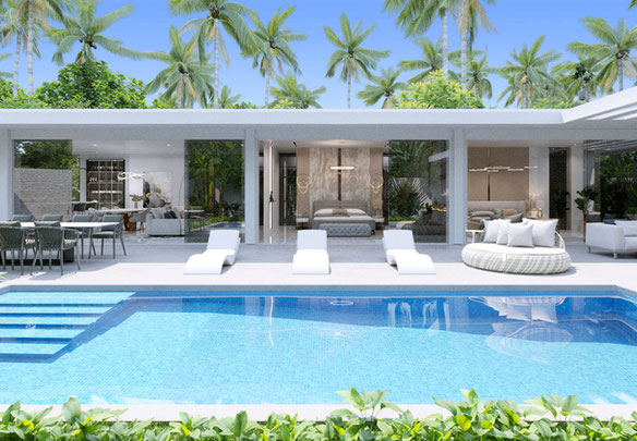 3-cпальная вилла в закрытой премиум резиденции на Бали