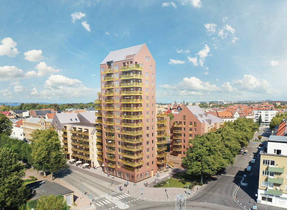 Real estate in Teaterterrassen — look at the real estate search engine GEOLN.COM. Photo 1