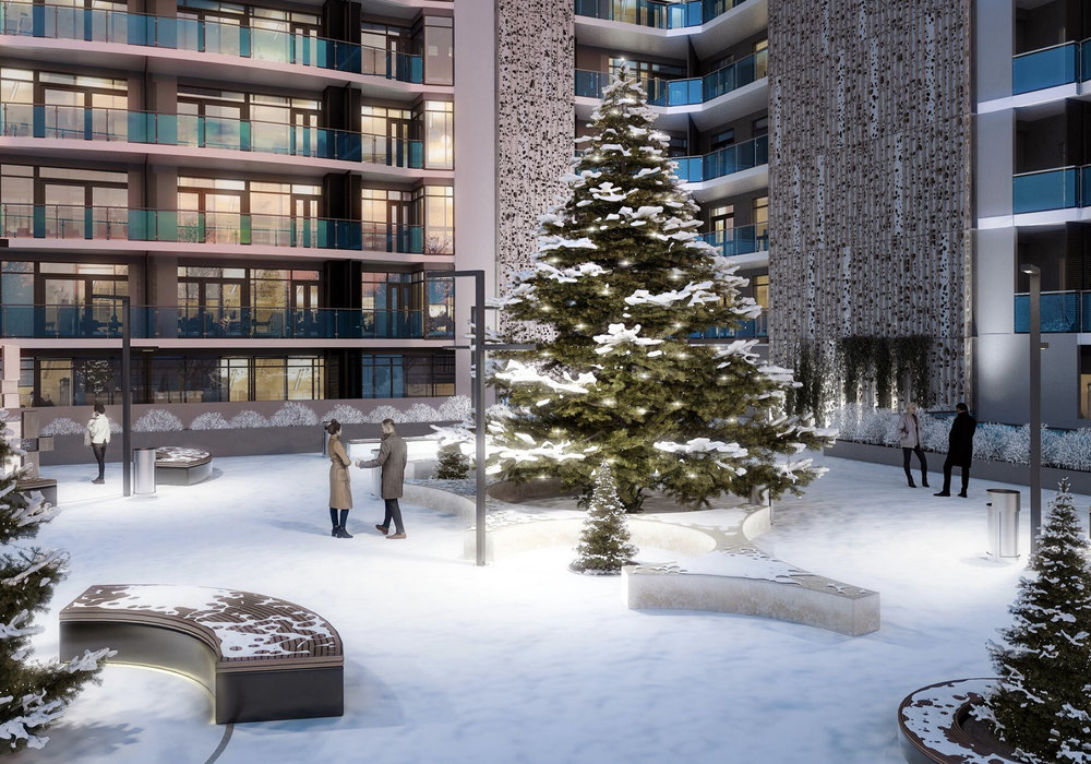 公寓在现代住宅小区 — 来自开发商和业主的房地产搜索引擎 GEOLN.COM. 照片 1