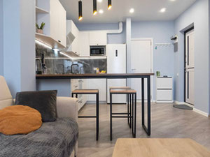 Modern three-room apartment near Old Batumi, with a functional layout and beautiful views of the city. — Find off-plan property or real estate resale directly from developers and owners GEOLN.COM. Photo 6