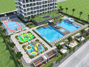 ბინა 1 ოთახიანი 55 მ² ალანიაში, თურქეთი — უძრავი ქონების ყიდვა და მფლო ბელებისგან GEOLN.COM. ფოტო 9