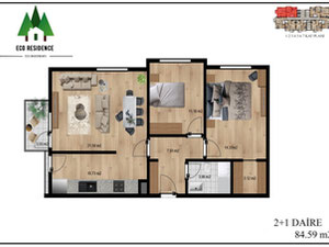 出售土耳其公寓 — 来自开发商和业主的房地产搜索引擎 GEOLN.COM. 照片 9