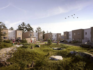 房地产在 BoKlok Virket — look at the real estate search engine GEOLN.COM. 照片 2