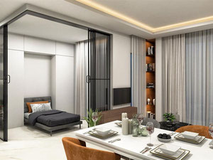 Daire 1 yatak odalı 55 m² Alanya, Türkiye — Sahiplerden yada inşaatcilardan mülkiyet arama GEOLN.COM. Fotoğraf 19