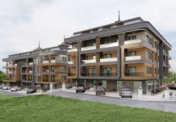 Апартаменти 1 спальня 49 м² в Аланії, Туреччина