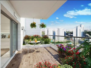 Real estate in Yitzhaki in the Colony Tower — look at the real estate search engine GEOLN.COM. Photo 4