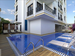 ბინა 1 ოთახიანი 51 მ² ალანიაში, თურქეთი — უძრავი ქონების ყიდვა და მფლო ბელებისგან GEOLN.COM. ფოტო 4