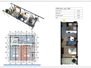 舍克维蒂里的公寓 — 来自开发商和业主的房地产搜索引擎 GEOLN.COM. 照片 2