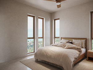 Willa z basenem na jednym poziomie, 3 sypialnie, z widokiem na morze i tropikalny las — Wyszukiwarka nieruchomości od deweloperów i właścicieli GEOLN.COM. Zdjęcie 6