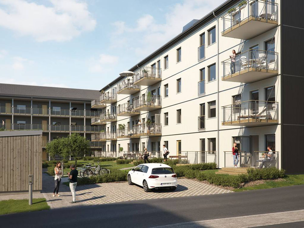 Недвижимость в BoKlok Travbanan — смотрите на поисковике недвижимости GEOLN.COM. Фото 1