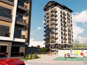 公寓 1 卧室 51 平方米，位于土耳其阿拉尼亚 — 来自开发商和业主的房地产搜索引擎 GEOLN.COM. 照片 4