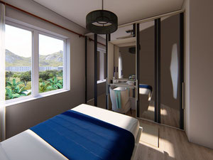 公寓 1 卧室 46 平方米，位于土耳其阿拉尼亚 — 来自开发商和业主的房地产搜索引擎 GEOLN.COM. 照片 12