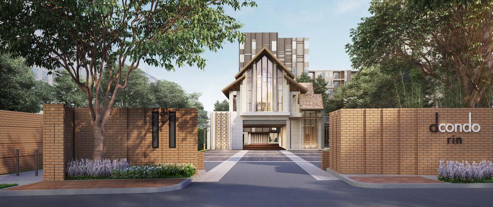 Real estate in DCondo RIN Chiang Mai — look at the real estate search engine GEOLN.COM. Photo 1