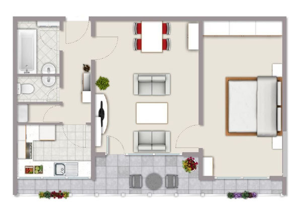 Apartment in Germany, Wuppertal