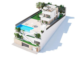 别墅 3 卧室 154 m² 在 Finestrat, 西班牙 — 来自开发商和业主的房地产搜索引擎 GEOLN.COM. 照片 20