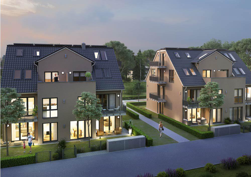 房地产在 München-Waldtrudering Waldschulstraße 75-77 — look at the real estate search engine GEOLN.COM. 照片 1