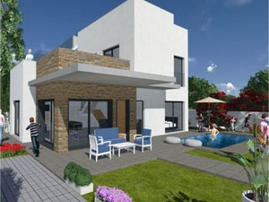 منزل في مدينة كبيرة على البحر في أسبانيا ، الأندلس ، كيسادا — ابحث عن عقار قيد الإنشاء أو عقار معاد بيعه مباشرة من المطورين والملاك GEOLN.COM. صورة فوتوغرافية 2