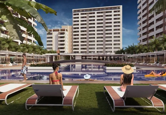 Apartamento 1 habitación 55 m² en Mersin