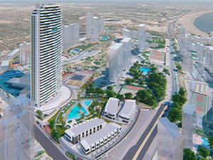 公寓 2 卧室 80 m² 在贝尼多姆, 西班牙 — 来自开发商和业主的房地产搜索引擎 GEOLN.COM. 照片 3