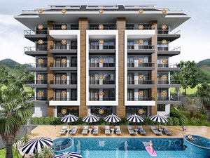 Apartment 1 bedroom 62 m² in Alanya, Turkey — Find off-plan property or real estate resale directly from developers and owners GEOLN.COM. Photo 11