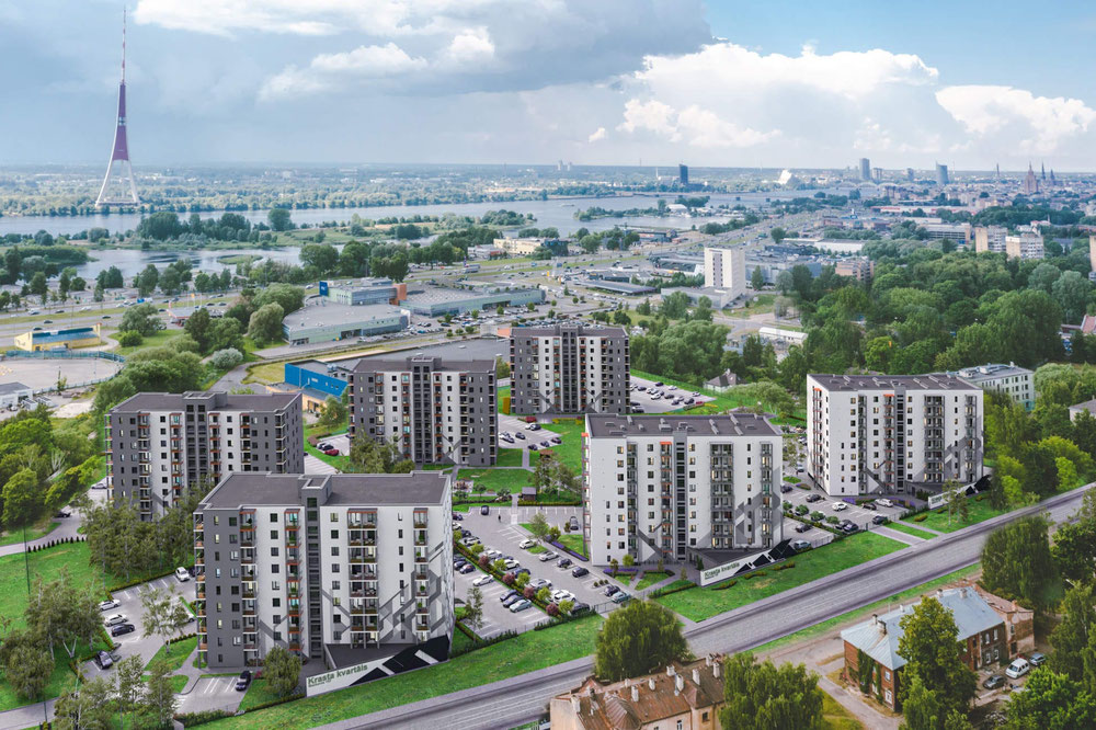 Real estate in Krasta Kvartals — look at the real estate search engine GEOLN.COM. Photo 1