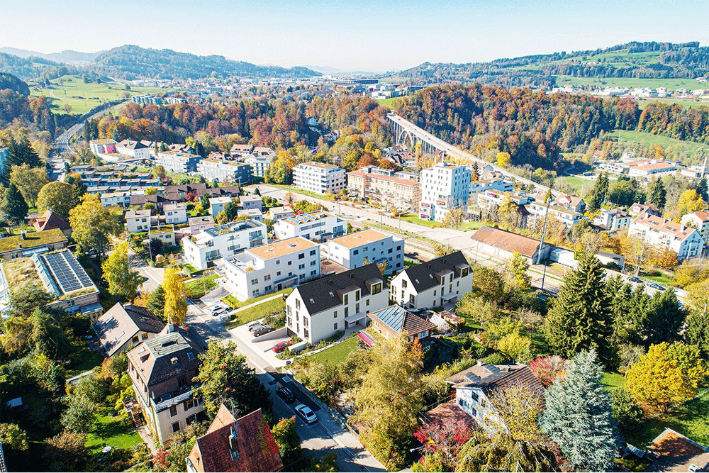 უძრავი კონება Quartier Bruggen — გადახედეთ უძრავი ქონების საძიებო სისტემას GEOLN.COM. ფოტო 1