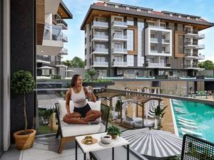 公寓 1 间卧室 45 m² 位于阿拉尼亚 — 来自开发商和业主的房地产搜索引擎 GEOLN.COM. 照片 3