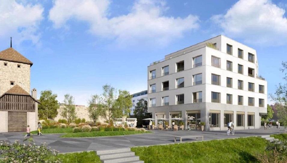 უძრავი კონება La Tour des Rammes a Payerne — გადახედეთ უძრავი ქონების საძიებო სისტემას GEOLN.COM. ფოტო 1