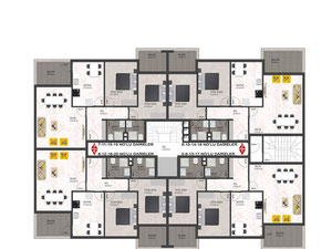 2 卧室公寓 121 平方米，位于土耳其阿拉尼亚 — 来自开发商和业主的房地产搜索引擎 GEOLN.COM. 照片 12