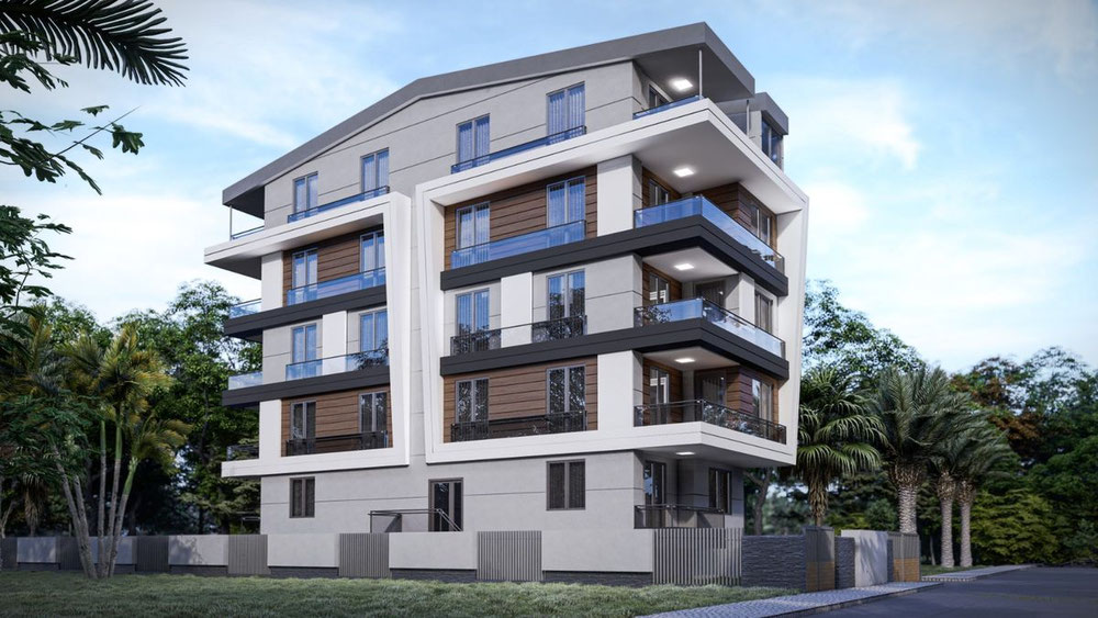 Apartment 1 bedroom 58 m² in Alanya, Turkey — Find off-plan property or real estate resale directly from developers and owners GEOLN.COM. Photo 1