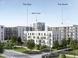 içindeki mülkiyet THE N.E.W. – Wohnen am Kunstpark — emlak arama motoru GEOLN.COM'a bakın. Fotoğraf 4