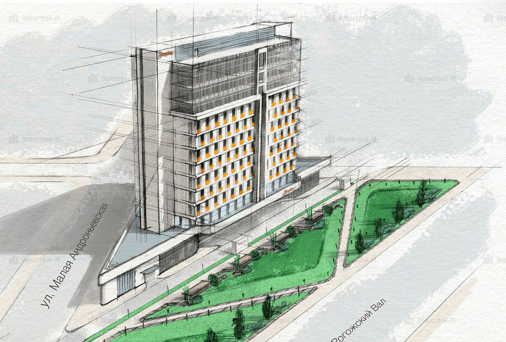 içindeki mülkiyet Club House "Rogozhsky Val 12" — emlak arama motoru GEOLN.COM'a bakın. Fotoğraf 1